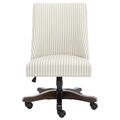 Safavieh 25 x 27 x 38 in. Scarlet Desk Chair, Beige Stripe MCR1028C